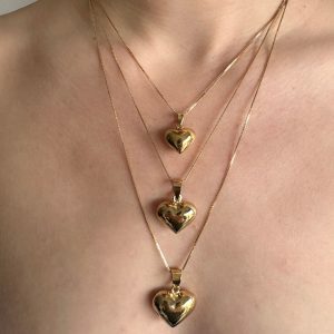 שרשרת ליבי זהב